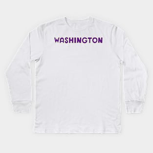 Washington Kids Long Sleeve T-Shirt